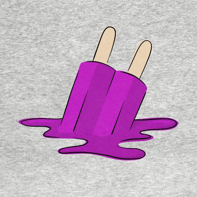 Melted Purple Popsicle by Jason Sharman